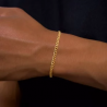 Bracelet Cuban link 3 mm