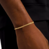 Bracelet Cuban link 3 mm