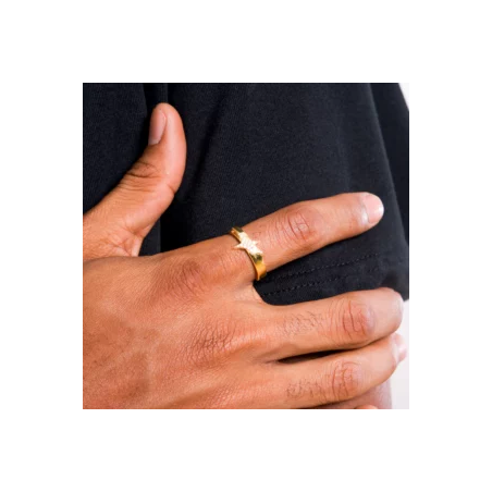 Iced Signature ring